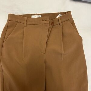 Abercrombie & Fitch Tan Trousers